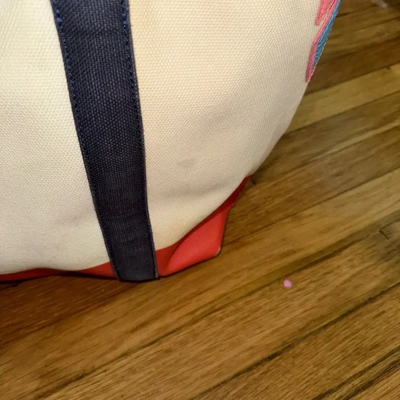 Tory Burch Tropical Canvas Tote Bag - Picture 5 of 9